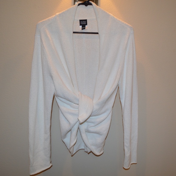 Eileen Fisher Sweaters - White Cardigan Eileen Fisher